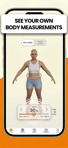 Bodyvisualizer身材模拟器下载 安卓版 免费自定义3D人体模型