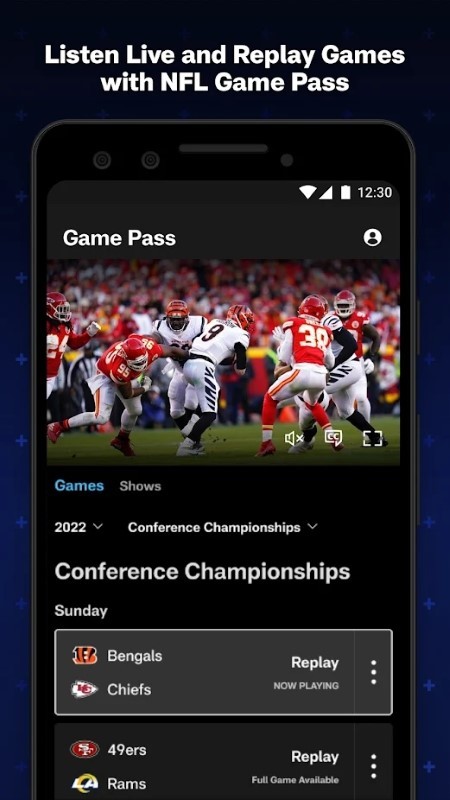 NFL软件下载 查看橄榄球职业赛事数据高清赛程