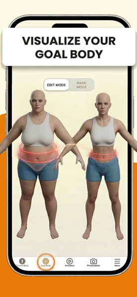Bodyvisualizer身材模拟器下载 安卓版 免费自定义3D人体模型