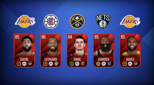 NBALIVE手游亚服最新版下载 组建专属梦之队称霸篮球赛场